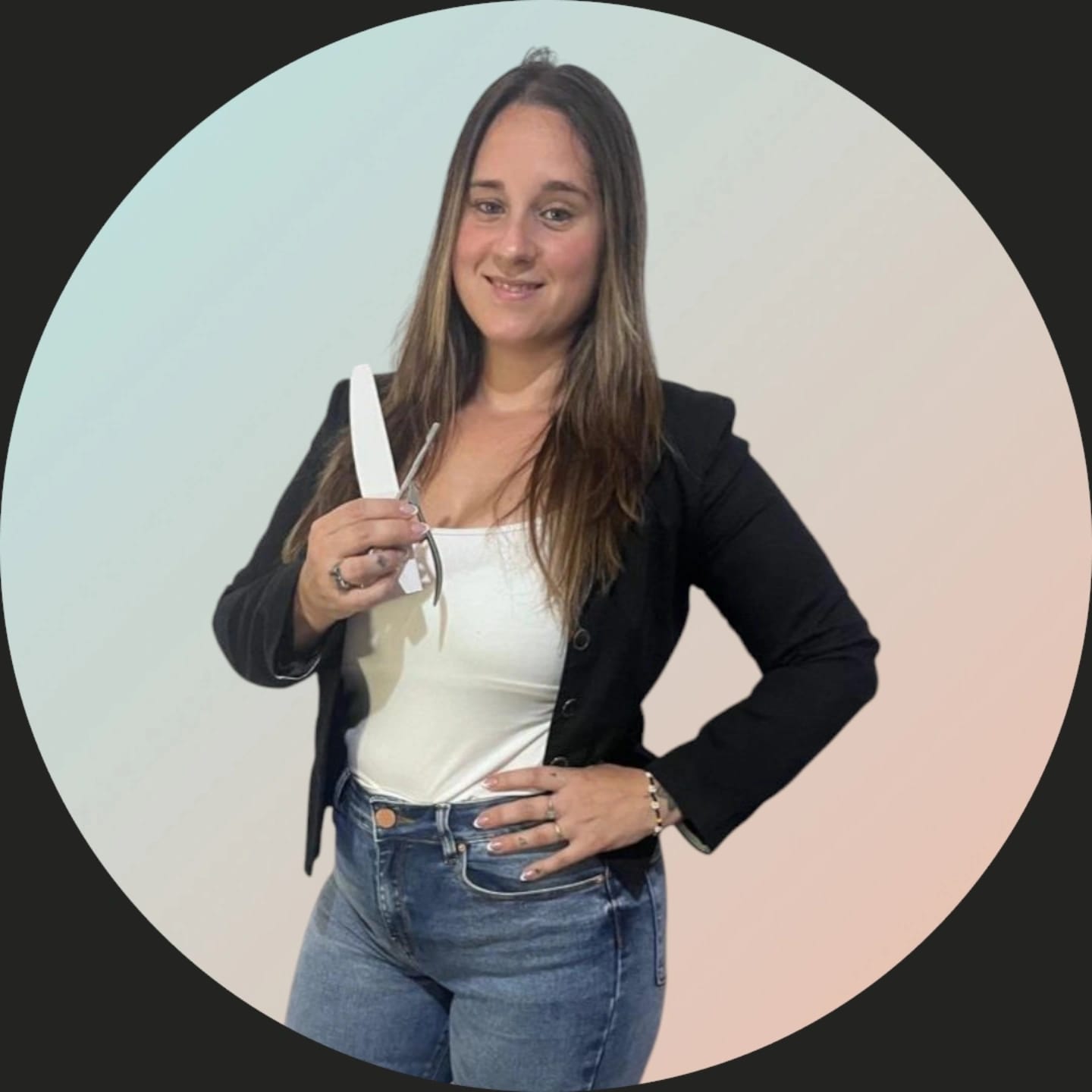 Santa Nails by Pauli